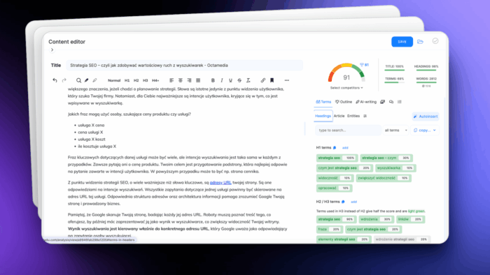 optymalizacja treści z Contadu